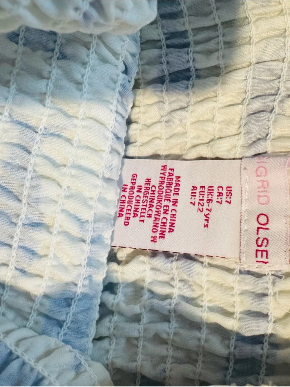 Sigrid Olsen smocked sundress